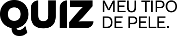 logo quiz meu tipo de pele