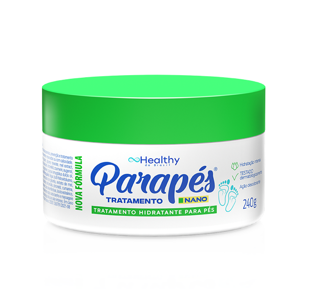 parapes-hidratante embalagem parapés tratamento para hidratar os pés